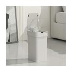 Die Grup Otomatik Hareket Sensörlü Çöp Kovası, Banyo Çöp Kovası, Çocuk Odası Çöp Sepeti, Çöp Kutusu, (2 Adet 1.5 V Aa Pil, Piller Pakete Dahil Değildir) 9 Litre - 15X22X32 cm