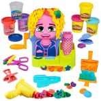 Die Grup Play-Doh Renkli Kuaför Salonu Oyun Hamuru Seti, 6 Kutu, 3 Yaş ve Üzeri Kız ve Erkek Çocuklar Için Oyuncaklar