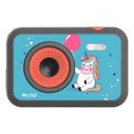 Die Grup Sjcam Funcam Çocuklar Için Fotoğraf Makinesi ve Kamera 1080P 12MP 2'' Hd Ekran Çerçeveler ve Kok Filtreler Snake ve Tetris Oyunları Otomatik Kapanma Zamanlayıcı Hızlandırılmış Çekim Unicorn