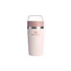 Die Grup Stanley Cafe To-Go Travel Mug Termos Bardak, Pembe Kuvars (Rose Quartz), 0.35 Litre - 1 - Renkli