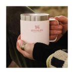 Die Grup Stanley Classic Legendary Camp Mug Paslanmaz Çelik Termos Bardak, 0.35 Litre, Pembe Kuvars (Rose Quartz) - 1 - Renkli