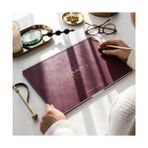 Die Grup Süresiz Haftalık Spiralli Masaüstü Planlayıcı 24X34 cm - Desk Planner Bordo - 41 Delft Blue