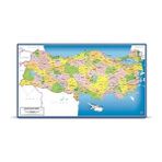 Die Grup Türkiye Siyasi Haritası, 81 Parça Frame Puzzle ile Eğlenceli Bilgi Edinimi