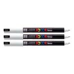 Die Grup Ultra Ince Beyaz Boya Marker Kalemler, 0.7 mm Uçla Her Yüzeye Uygun - 41 Delft Blue