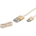 Die Grup USB Micro To USB Şarj ve Data Kablosu Ps4 Gamepad Uyumlu Hasır 1.5 M HD4338