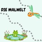 Die Malwelt - verschiedene Bilder zum ausmalen - lebendige Fahrzeuge, Tiere und Lebensmittel zum ausmalen