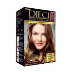Dieci 10 Kit 6.7 Koyu Kumral Kakao Saç Boyası