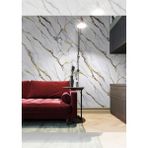 DİECOR Premium Kalite Mermer Desenli PVC Panel 122x244 Cm Suya Dayanıklı Banyo, Mutfak Ve Zemin Kaplama