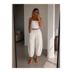 Die&More Kadın Balon Kesim Cepli Gabardin Pantolon