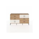 Dienni Arges Konsol 2 Raflı 4 Çekmeceli 4 Kapaklı 176x30x99 Çam-Aytaşı/Çam