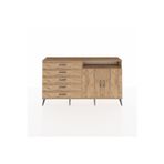 Dienni Arges Konsol 2 Raflı 5 Çekmeceli 2 Kapaklı 176 x 30 x 99 cm Çam - Çam