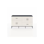 Dienni Arges Konsol 3 Raflı 2 Çekmeceli 4 Kapaklı 176X30x99 Aytaşı-Antrasit