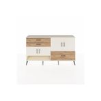 Dienni Arges Konsol 3 Raflı 3 Çekmeceli 4 Kapaklı 176 x 30 x 99 cm Aytaşı - Çam - Aytaşı