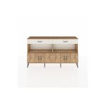 Dienni Arges Konsol 4 Raflı 2 Çekmeceli 2 Kapaklı 176 x 30 x 99 cm Çam - Aytaşı - Çam