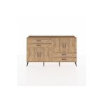 Dienni Arges Konsol 4 Raflı 4 Çekmeceli 3 Kapaklı 176 x 30 x 99 cm Çam - Çam