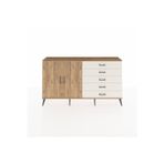 Dienni Arges Konsol 4 Raflı 5 Çekmeceli 2 Kapaklı 176 x 30 x 99 cm Çam - Çam - Aytaşı