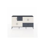 Dienni Arges Konsol 5 Raflı 3 Çekmeceli 5 Kapaklı 176 x 30 x 99 cm Antrasit - Aytaşı - Antrasit