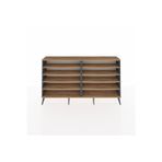 Dienni Arges Konsol 8 Raflı 176 x 30 x 99 cm Çam - Antrasit
