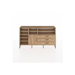 Dienni Arges Konsol 8 Raflı 3 Çekmeceli 1 Kapaklı 176 x 30 x 99 cm Çam - Çam