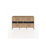 Dienni Arges Konsol 8 Raflı 8 Kapaklı 176 x 30 x 99 cm Çam - Çam - Antrasit