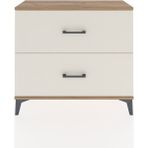 Dienni Arges Şifonyer 2 Çekmeceli 88X30X80 Çam-Aytaşı - Atlas Çam