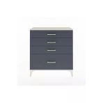 Dienni Arges Şifonyer 4 Çekmeceli 88X30x96 Aytaşı-Antrasit
