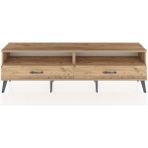 Dienni Arges Tv Ünitesi 2 Raflı 2 Çekmeceli 176X30X51 Çam-Çam/çam