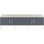 Dienni Arges Tv Ünitesi 2 Raflı 4 Kapaklı 176X30X51 Aytaşı-Aytaşı/antrasit
