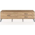 Dienni Arges Tv Ünitesi 3 Çekmeceli 176X30X51 Çam-Çam/çam
