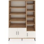 Dienni Hyperion Dolap 10 Raflı 3 Kapaklı 132X44X195 Çam-Aytaşı/çam - Atlas Çam