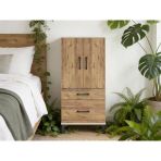 Dienni Hyperion Dolap 2 Raflı 2 Çekmeceli 2 Kapaklı 60x44x134 Aytaşı-Çam