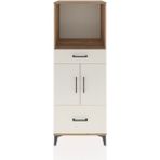 Dienni Hyperion Dolap 2 Raflı 2 Çekmeceli 2 Kapaklı 60X44X163 Çam-Aytaşı - Atlas Çam