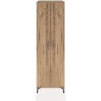 Dienni Hyperion Dolap 3 Raflı 2 Kapaklı Tek Askılı 60X44X195 Çam-Çam - Atlas Çam