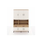 Dienni Hyperion Dolap 8 Raflı 2 Çekmeceli 6 Kapaklı 132 x 44 x 195 cm Çam - Aytaşı - Çam
