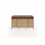 Dienni Hyperion Konsol 2 Raflı 8 Çekmeceli 176 x 44 x 99 cm Çam - Çam