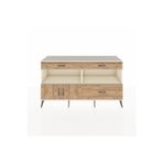 Dienni Hyperion Konsol 3 Raflı 2 Çekmeceli 2 Kapaklı 176 x 44 x 99 cm Çam - Aytaşı