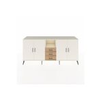 Dienni Hyperion Konsol 3 Raflı 3 Çekmeceli 4 Kapaklı 220 x 44 x 99 cm Aytaşı - Çam - Aytaşı