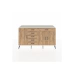 Dienni Hyperion Konsol 3 Raflı 6 Çekmeceli 3 Kapaklı 176 x 44 x 99 cm Aytaşı - Çam