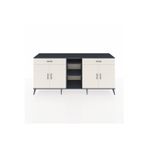 Dienni Hyperion Konsol 4 Raflı 2 Çekmeceli 4 Kapaklı 220 x 44 x 99 cm Aytaşı - Antrasit