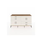 Dienni Hyperion Konsol 4 Raflı 3 Çekmeceli 4 Kapaklı 176 x 44 x 99 cm Çam - Aytaşı