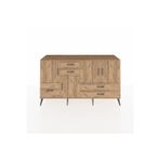 Dienni Hyperion Konsol 4 Raflı 5 Çekmeceli 4 Kapaklı 176 x 44 x 99 cm Çam - Çam
