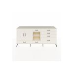 Dienni Hyperion Konsol 4 Raflı 7 Çekmeceli 2 Kapaklı 220 x 44 x 99 cm Aytaşı - Aytaşı