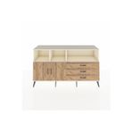 Dienni Hyperion Konsol 5 Raflı 2 Çekmeceli 3 Kapaklı 176 x 44 x 99 cm Aytaşı - Çam