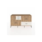 Dienni Hyperion Konsol 5 Raflı 3 Çekmeceli 5 Kapaklı 176 x 44 x 99 cm Çam - Aytaşı - Çam