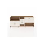 Dienni Hyperion Konsol 5 Raflı 4 Çekmeceli 2 Kapaklı 220x44x99 Çam-Aytaşı