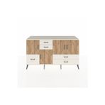Dienni Hyperion Konsol 5 Raflı 4 Çekmeceli 4 Kapaklı 176 x 44 x 99 cm Aytaşı - Çam - Aytaşı