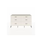 Dienni Hyperion Konsol 6 Çekmeceli 176 x 44 x 99 cm Antrasit - Aytaşı