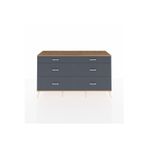 Dienni Hyperion Konsol 6 Çekmeceli 176 x 44 x 99 cm Çam - Aytaşı - Antrasit