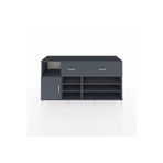 Dienni Hyperion Konsol 6 Raflı 2 Çekmeceli 1 Kapaklı 176 x 44 x 99 cm Antrasit - Antrasit