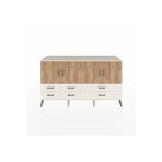 Dienni Hyperion Konsol 6 Raflı 6 Çekmeceli 4 Kapaklı 176 x 44 x 99 cm Aytaşı - Çam - Aytaşı